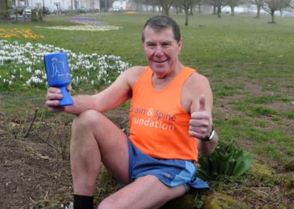 David Phillips, who will run his 465th marathon in London on Sunday April 24.
