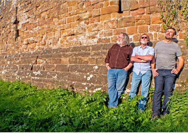 Romany Pie take in the sun at Kenilworth Castle