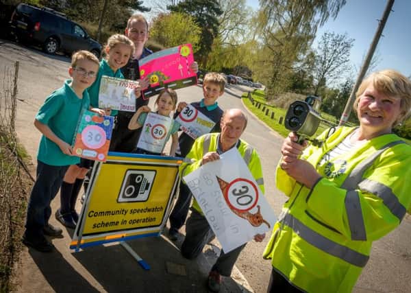 A presentation assembly was recently held at The Revel C of E School, which was attended by Dave Banks PCSO 617, Cllr. Roger Pearson (Brinklow Parish Council) & Cllr. Vera Mc Bay (Brinklow Parish Council).Prizes were awarded to a number of pupils, who had designed speed awareness signs, as part of a course.