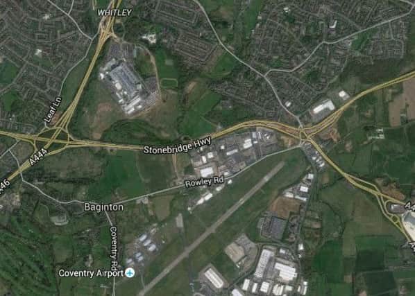 The site where the expansion will be built on. Much of it is green belt land. Copyright: Google Maps