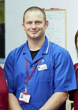 Andy Houghton, senior staff nurse at the Warwick Myton Hospice.
