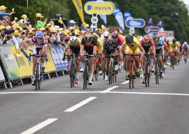 Lisa Brennauer clinched the overall victory in the 2015 Aviva Womens Tour which finished in Hemel Hempstead PNL-150621-195922002