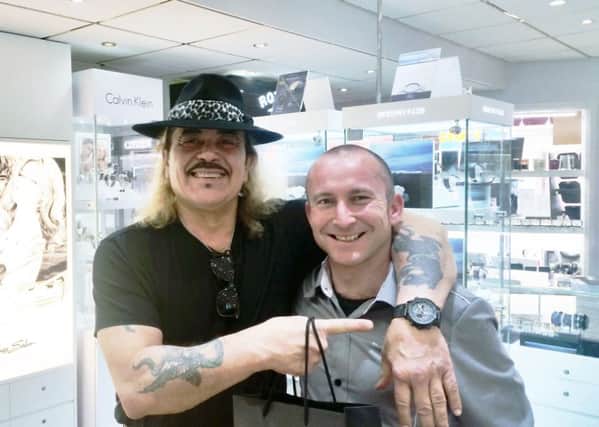 Wagner with Rowland Jones at First Class Watches
