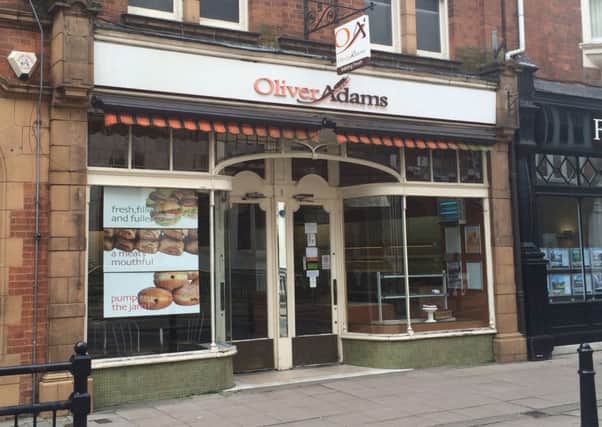 The Oliver Adams shop in Regent Street, Rugby NNL-160520-150016001