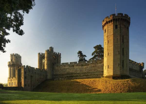 Warwick Castle - one of the named highlights of Warwickshire