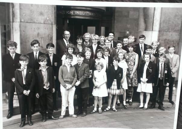 School pupils visit Raleigh Industries in 1964