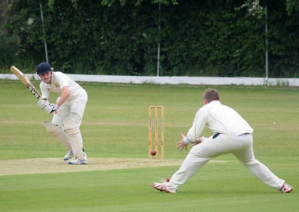 Kenilworth Wardens 2nds' Ben Rex in action against Walsall 2nds. Picture: Morris Troughton