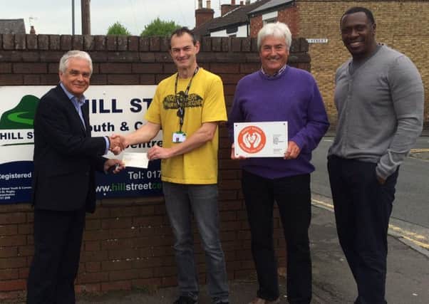 Hill Street has been given a boost by The Rugby Benevolent Fund NNL-160613-131521001