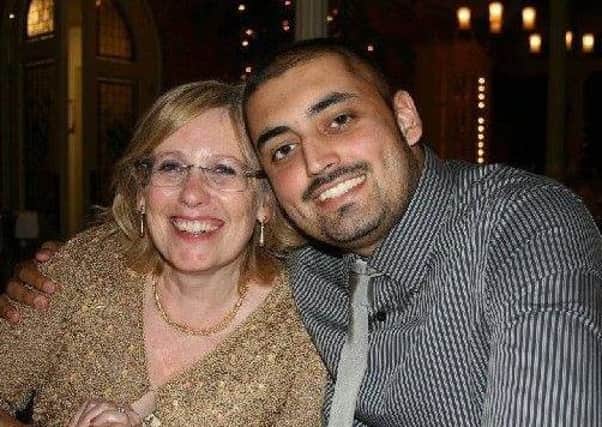 Robin Lal and his mother Chris.