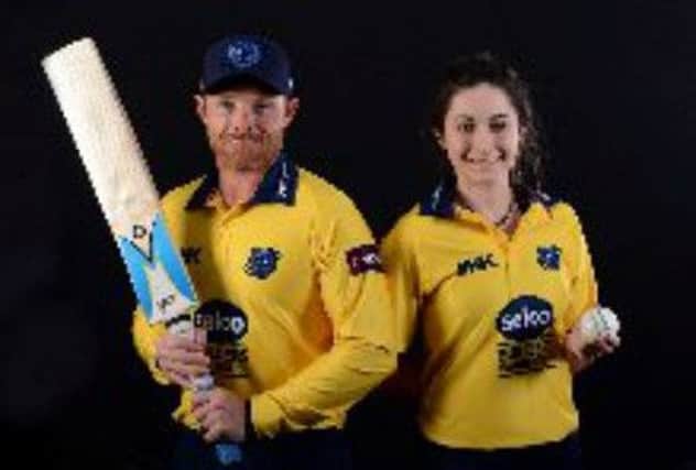 Captains Ian Bell and Marie Kelly