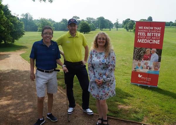 The Myton Hospices'Golf Day takes place on September 29.