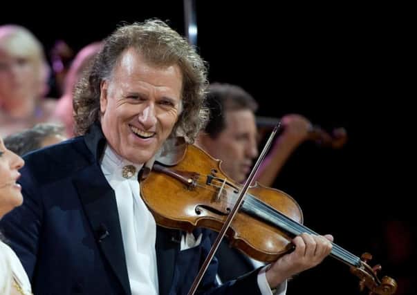 AndrÃ© Rieu will perform from Maastricht