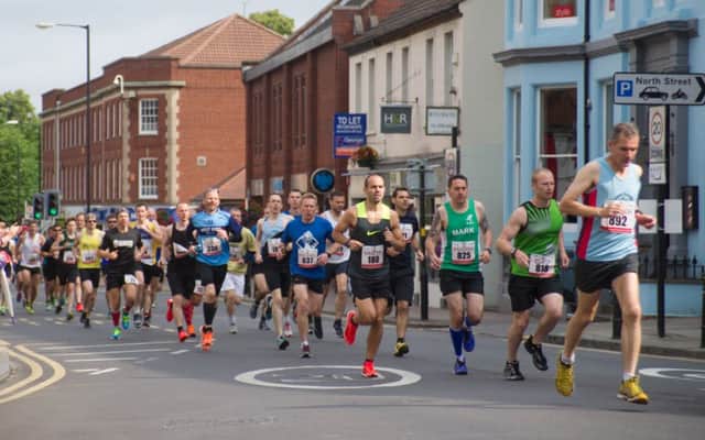 Rugby Town Centre hosted the first ever Rugby Half Marathon & Fun Run Day on Sunday, with over a thousand runners taking to the streets.