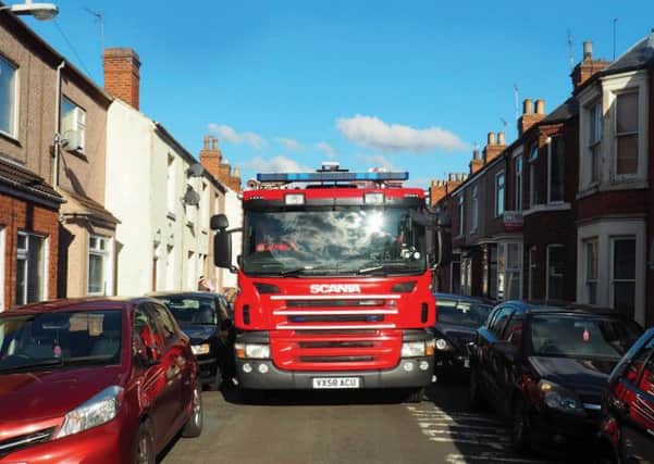 Could a fire engine fit down your road? Photo supplied by Warwickshire Fire and Rescue.