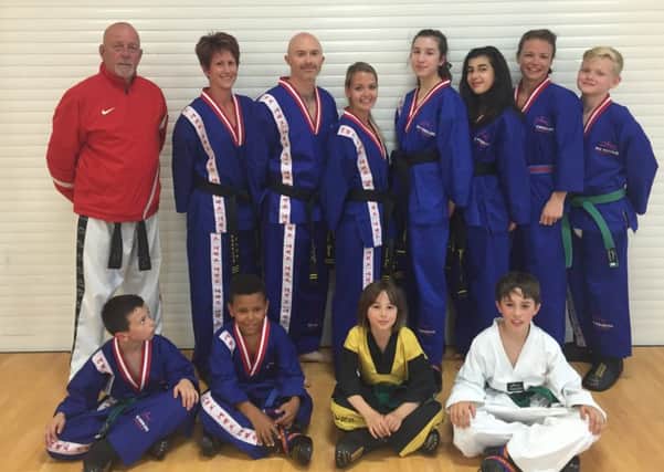 Warwick Tae Kwon-Do's International World Championship squad. Picture submitted