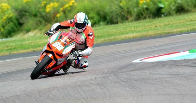 Rugby's Keith Jaggard racing at Thruxton    PICTURES BY COLIN HILL