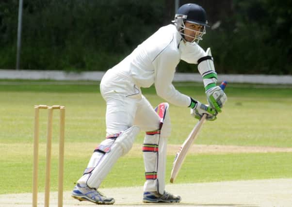 Arjun Bath shared in an opening partnership of 51 with Harry Johnson for the first Wardens wicket.