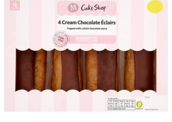 Morrisons Chocolate eclairs