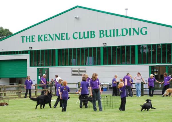 Kennel Club Building in Stoneleigh: Dog Events & Shows Stoneleigh Building is located near Coventry, Warwickshire CV8 2LZ *** Local Caption *** Kennel Club use