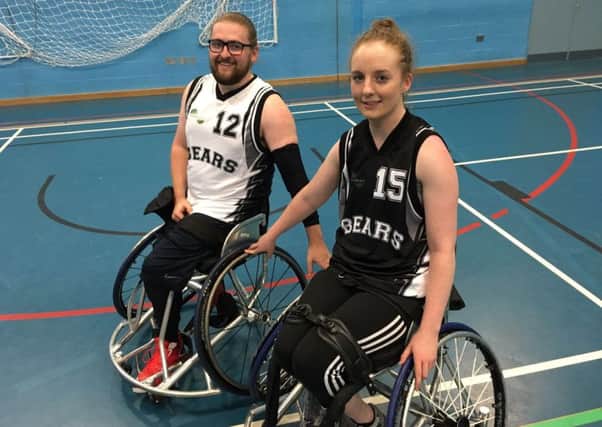 Warwickshire Bears' new signings Jacob Robinson and Siobhan Fitzpatrick. Picture submitted