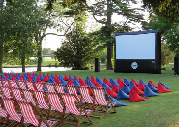 The Rugby School grounds will be transformed into an open air cinema.