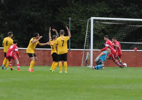 Despair for Leamington as Highgate increase their lead. Picture: Morris Troughton