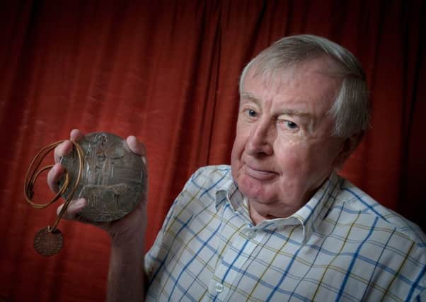 Dave Beckett has had his father & uncle's WWII and WWI medals stolen in a recent burglary. But fortunately, the burglars did not steal his uncle's 'dead man's penny', which was issued to the relatives of soldiers killed in action during WWI. NNL-160913-193650009