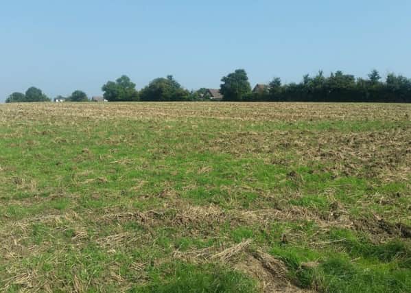 The fields off Welsh Road West in Southam where the 175 homes could be built
