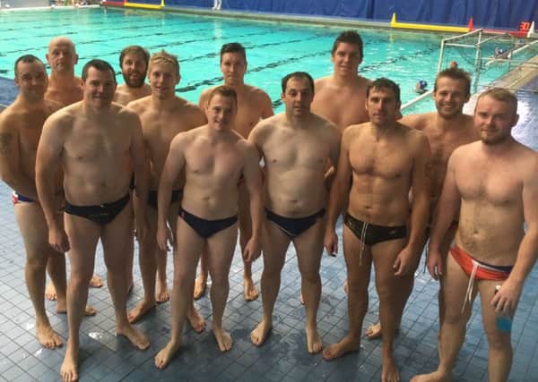 Warwick Water Polo's squad at the Pond's Forge pool in Sheffield. Picture submitted