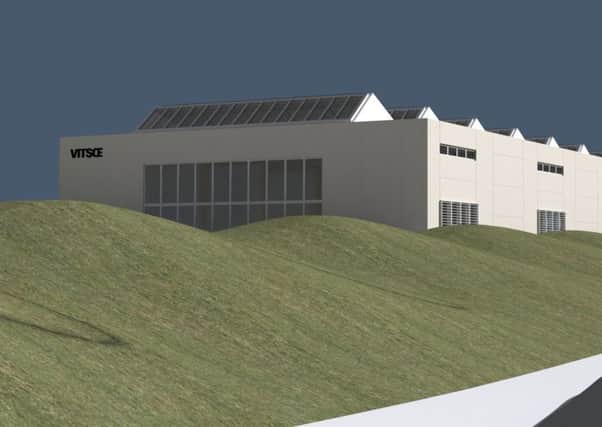 Computer genrated image of how the Vitsoe HQ in Leamington will look.