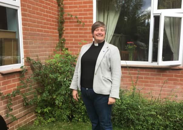 Revd Stella Bailey, the new vicar of St Nicholas and St Barnabas Churches