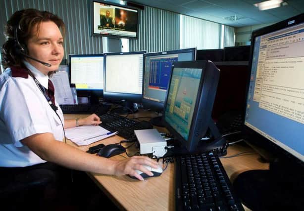 Police control room