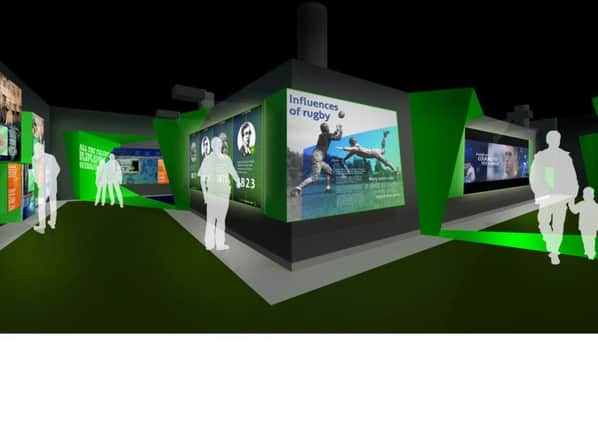 A CGI of what the Hall of Fame will look like