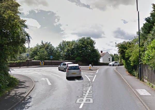 Birches Lane has been closed due to a gas leak. Copyright: Google Street View