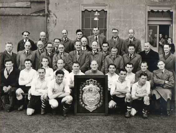Rugby Town FC possibly in the 1930s