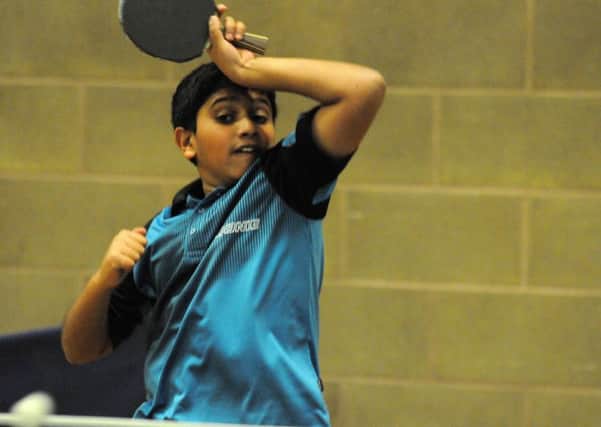 Nikit Sajiv won the final of the under-15 graded competition at St Nicholas Park Leisure Centre in Warwick. Picture: Morris Troughton