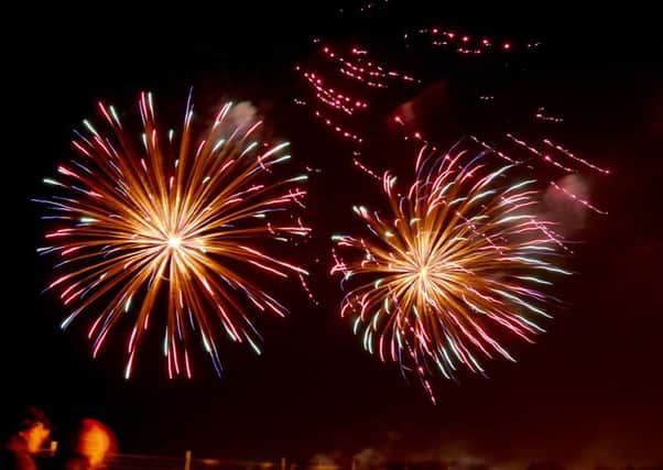 Warwick fireworks. Photo by Gillian Fletcher