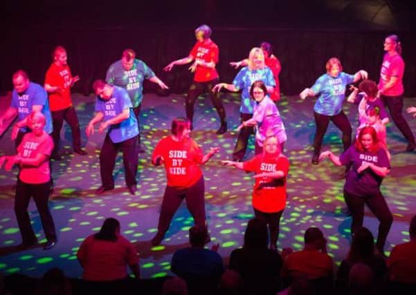 The show features performers with and without learning difficulties