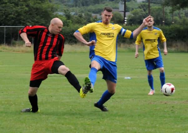 Southam United captain Ben Nicholson was the only survivor on Saturday from the side which had lost at home to Heather in August.