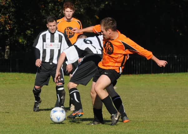Sam Mitchell was on target for HRI Wellesbourne in their shock 7-3 win over Midland Rangers.