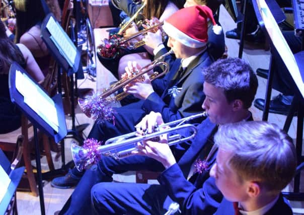Music students from Rugby School performing at a previous event