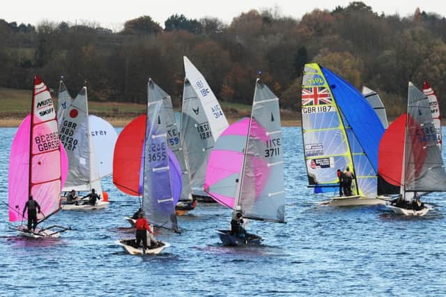 A wide range of boat classes took part in this years Fernhurst Books Draycote Dash  PICTURES BY MALCOLM LEWIN