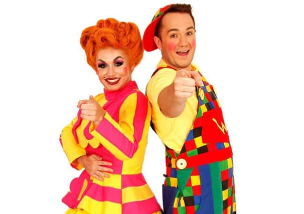 Two of the stars of this years pantomime