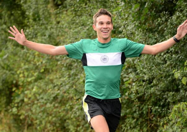 Stephen Page claimed a comfortable victory at the Vale of Clwyd Half Marathon. Picture submitted