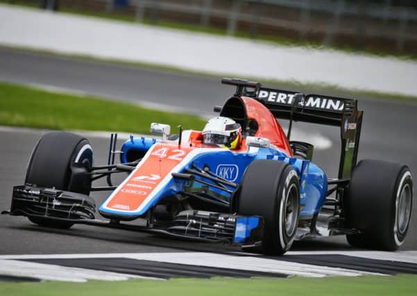 Jordan King enjoyed a second practice session for Manor Racing.