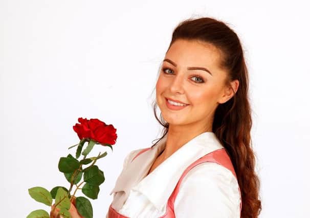 Carly Burns as Beauty in Beauty and the Beast at the Spa Centre