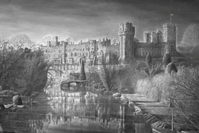 Warwick Castle by Kevin Parrish. NNL-141121-110052001