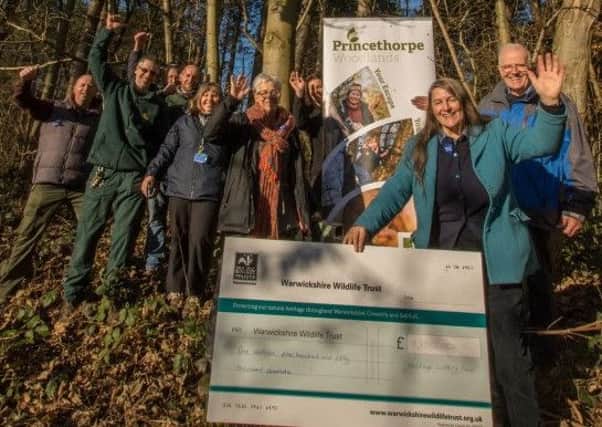 Princethorpe partners celebrate receiving Heritage Lottery funding