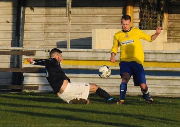 Lee Rycroft was forced off with injury in the first half as Southam went down to a heavy defeat at Chelmsley Town.
