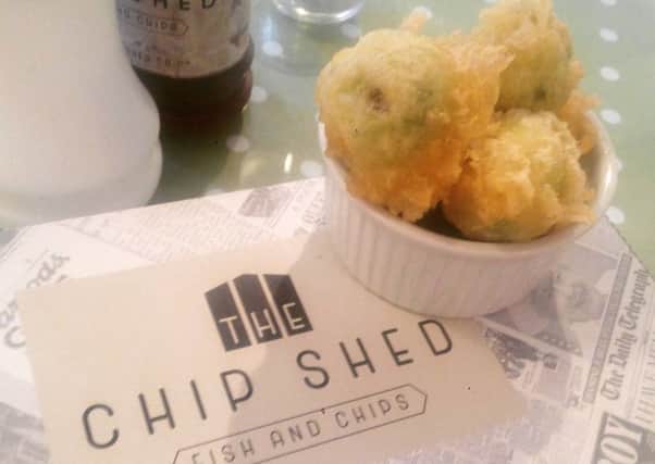 The Chip Shed in warwick are offering battered sprouts.
